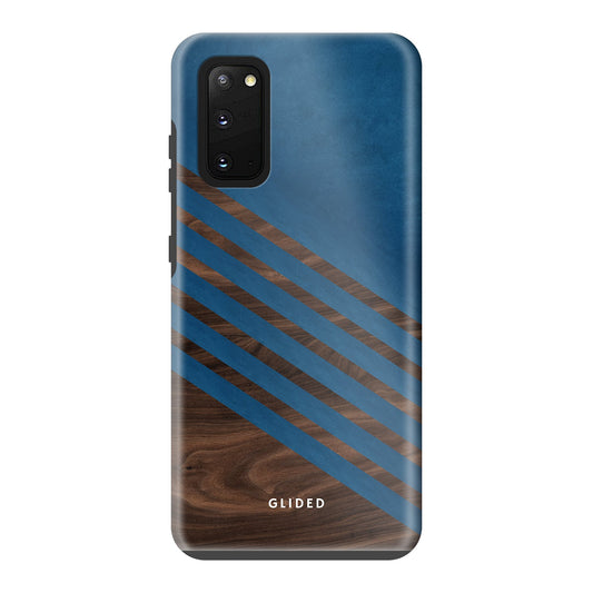 Blue Wood - Samsung Galaxy S20/ Samsung Galaxy S20 5G Handyhülle Tough case