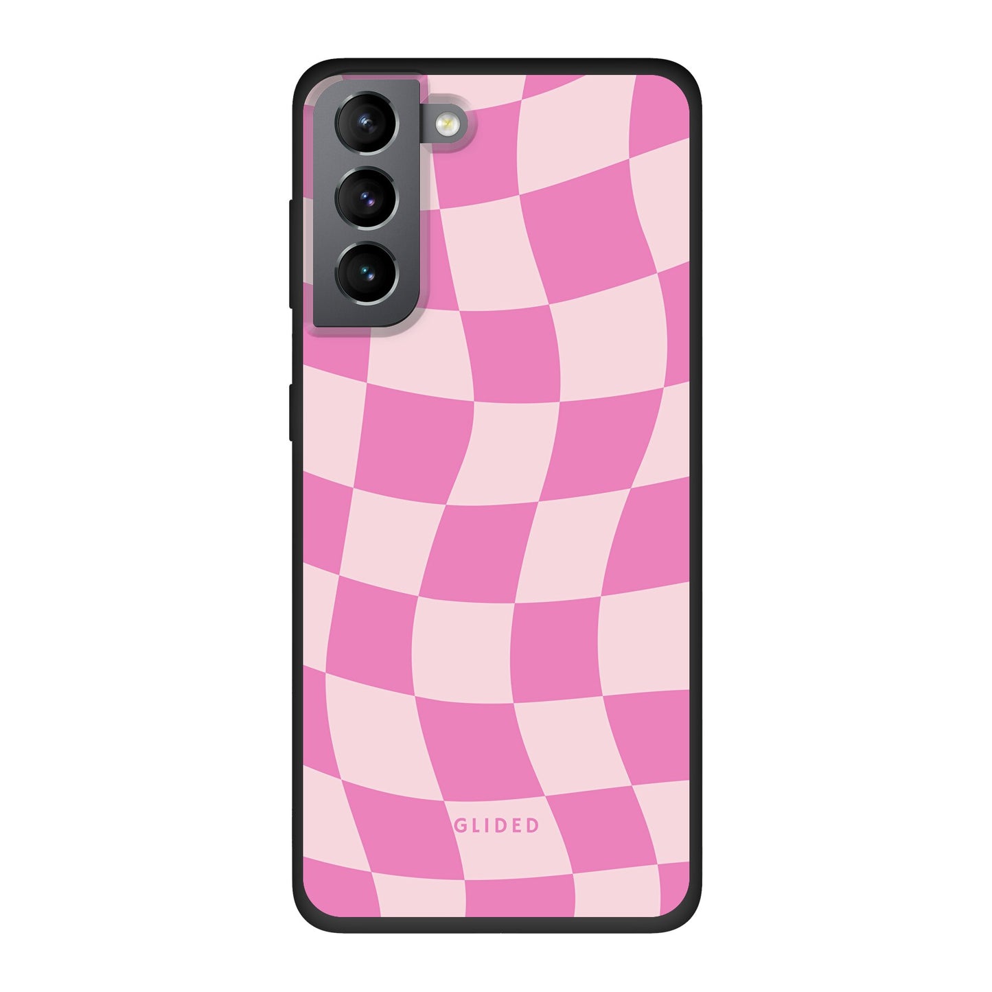 Pink Chess - Samsung Galaxy S21 5G Handyhülle Biologisch Abbaubar