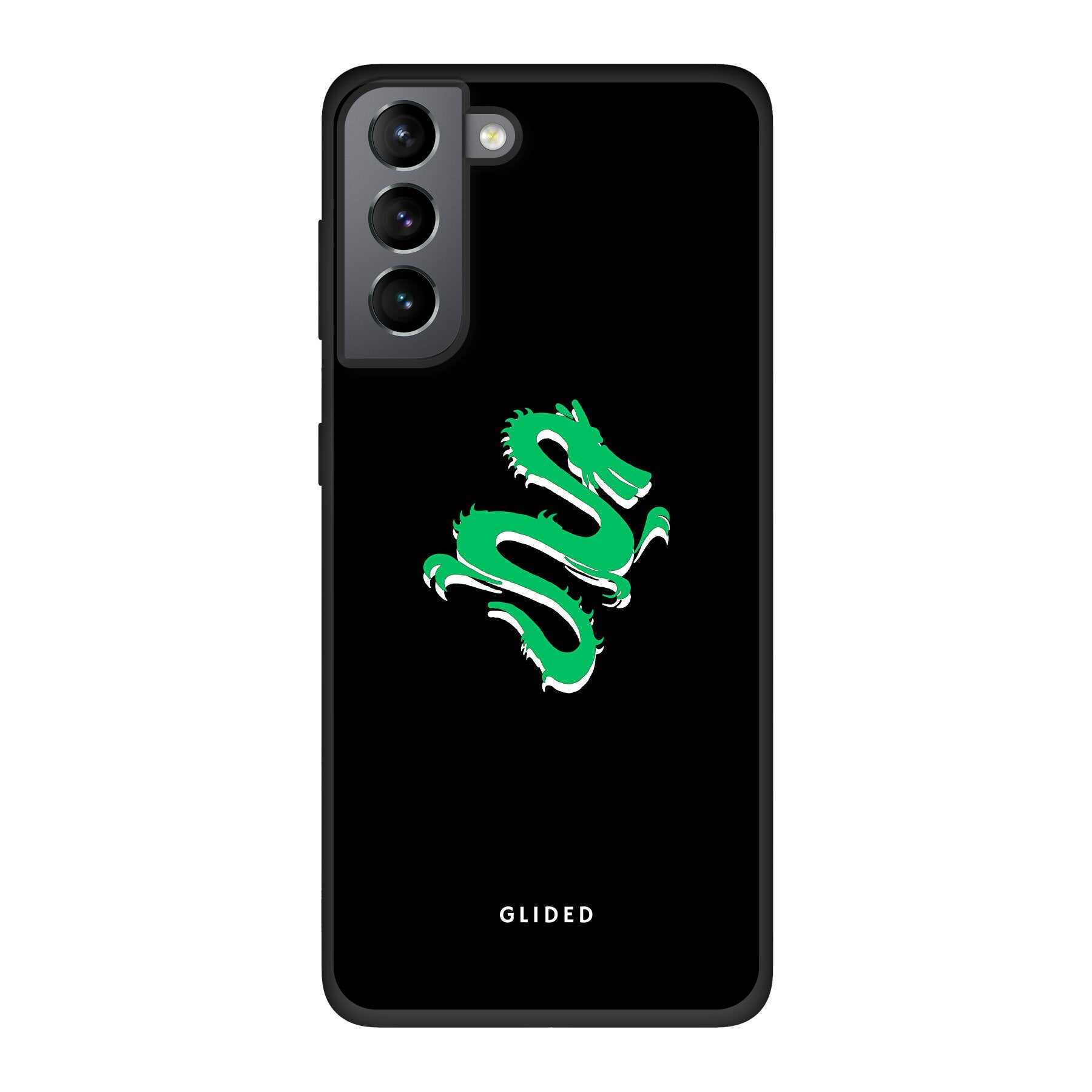 Emerald Dragon - Samsung Galaxy S21 5G Handyhülle Biologisch Abbaubar