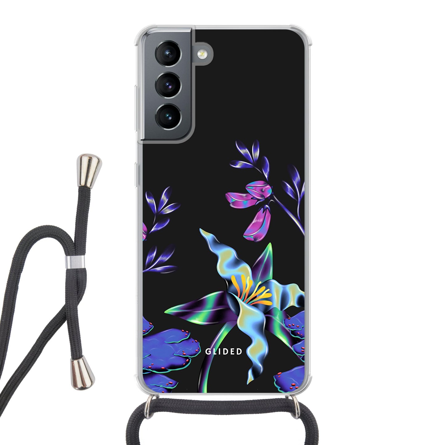 Special Flower - Samsung Galaxy S21 5G Handyhülle Crossbody case mit Band