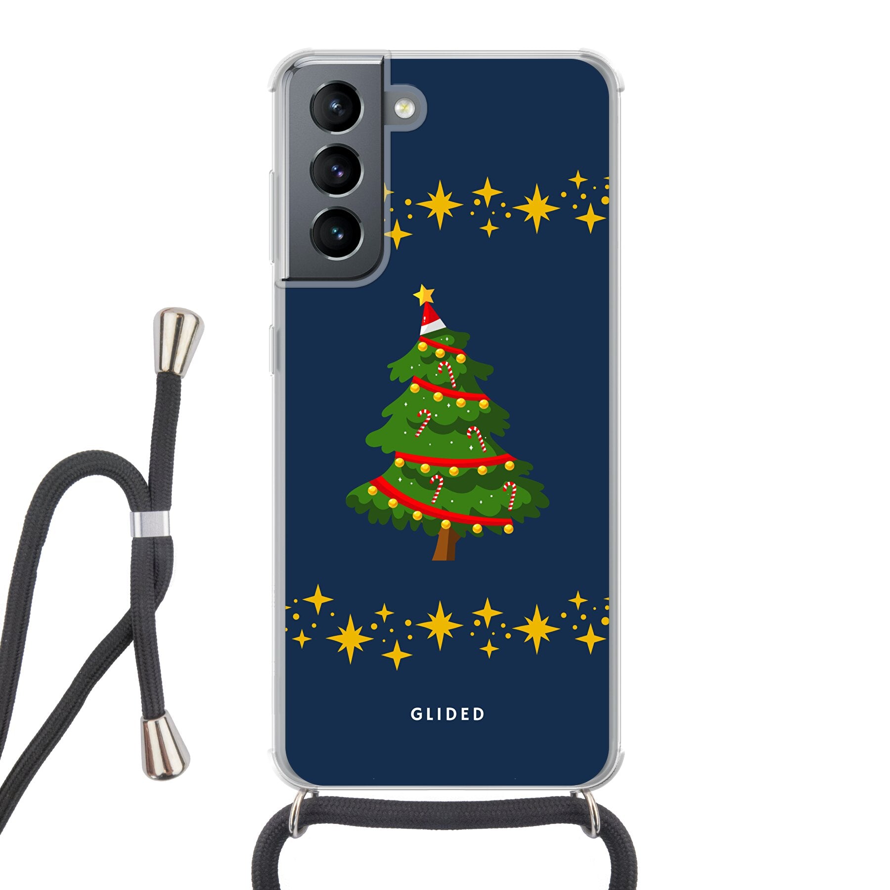 Christmas Tree - Samsung Galaxy S21 5G Handyhülle Crossbody case mit Band