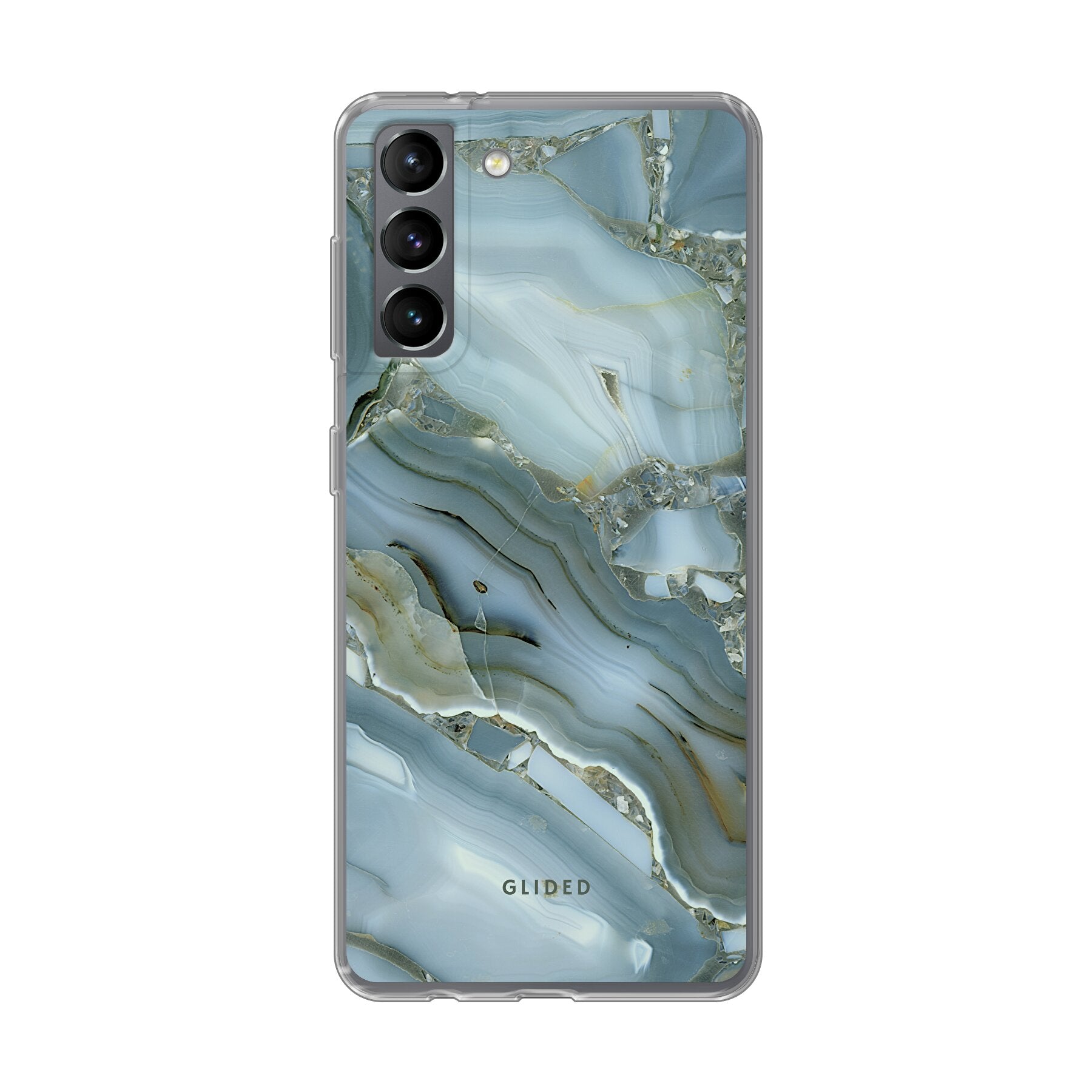 Green Marble - Samsung Galaxy S21 5G Handyhülle Soft case