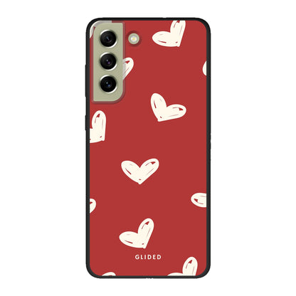 Red Love - Samsung Galaxy S21 FE - Biologisch Abbaubar