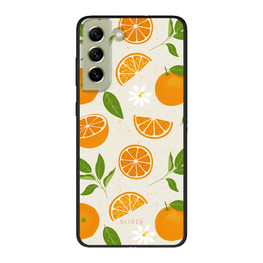 Tasty Orange - Samsung Galaxy S21 FE Handyhülle Biologisch Abbaubar