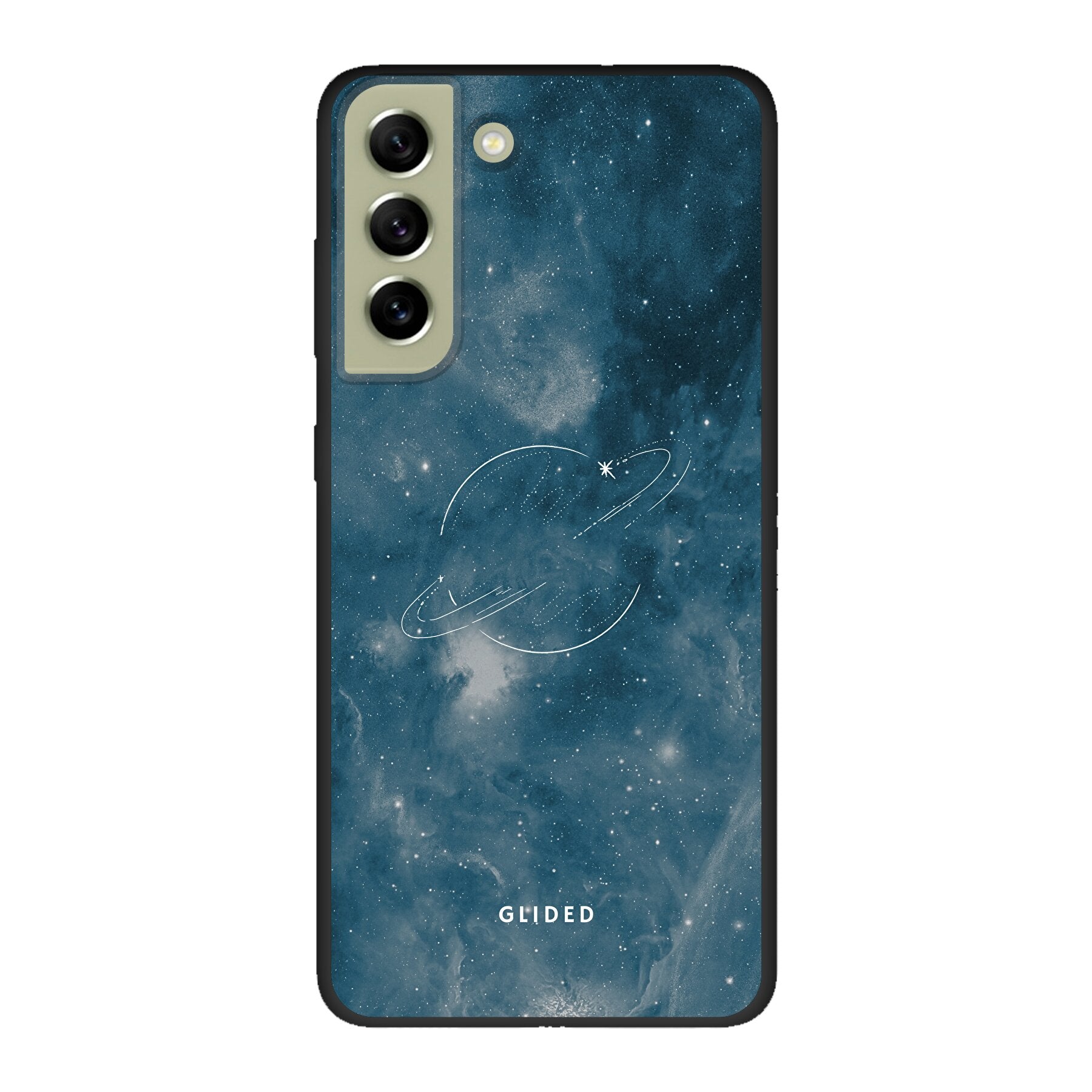 Space Time - Samsung Galaxy S21 FE Handyhülle Biologisch Abbaubar