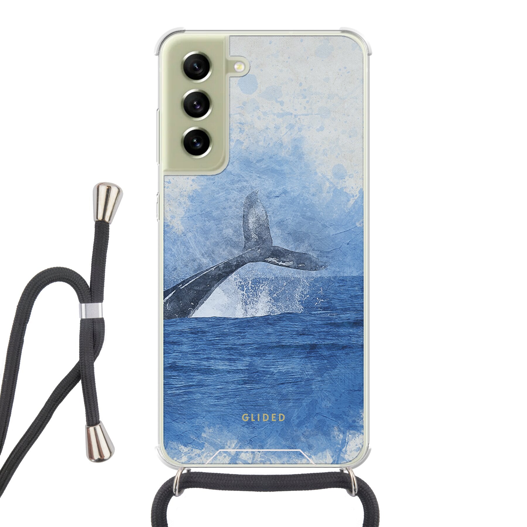 Oceanic - Samsung Galaxy S21 FE Handyhülle Crossbody case mit Band