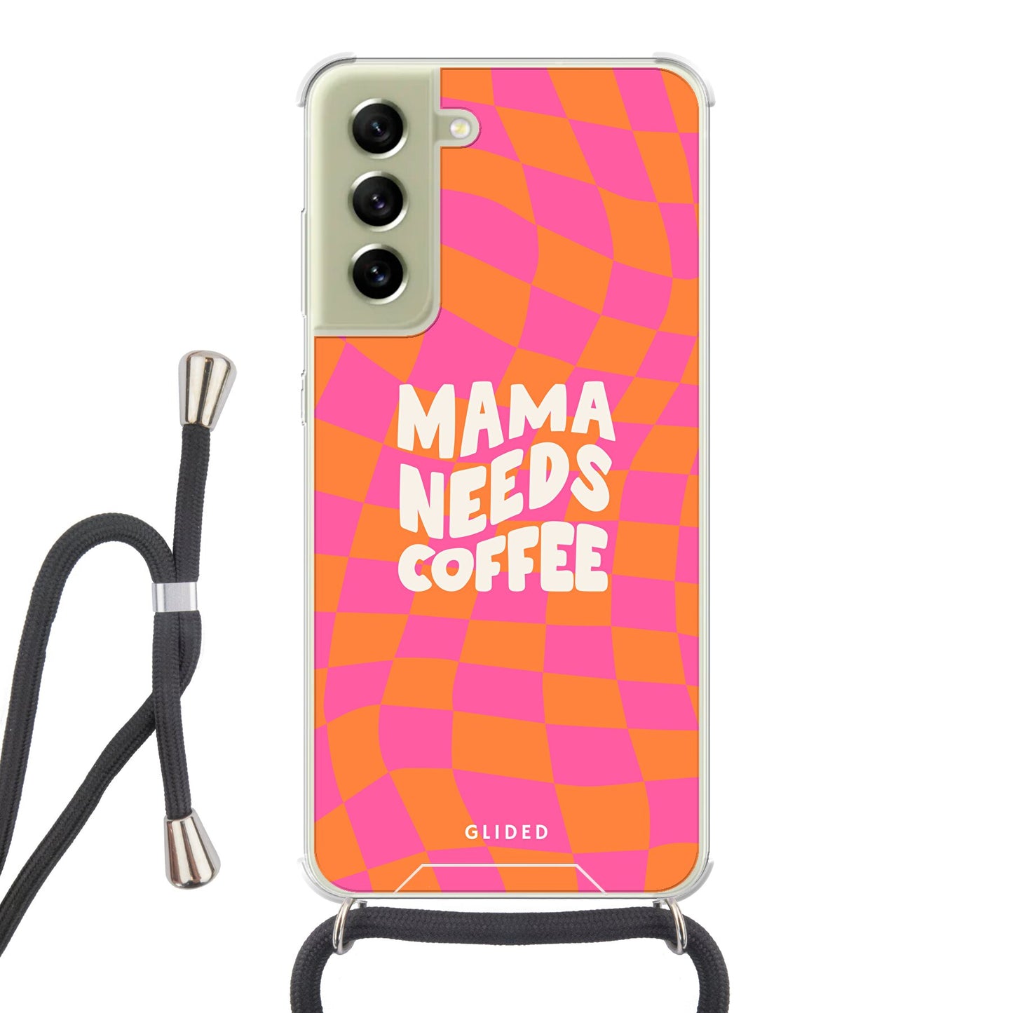 Coffee Mom - Samsung Galaxy S21 FE - Crossbody case mit Band