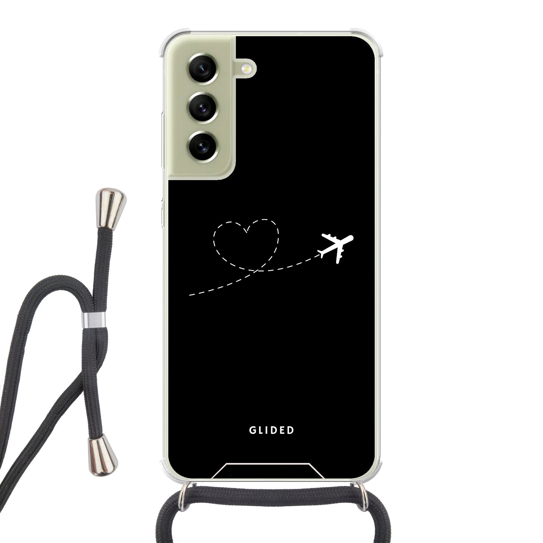 Flying Horizon - Samsung Galaxy S21 FE Handyhülle Crossbody case mit Band