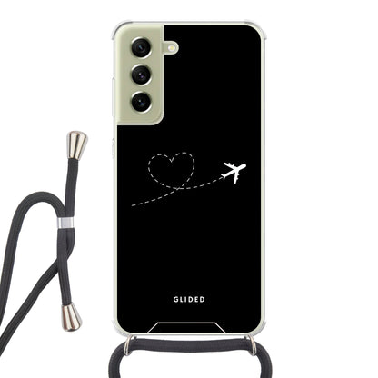 Flying Horizon - Samsung Galaxy S21 FE Handyhülle Crossbody case mit Band