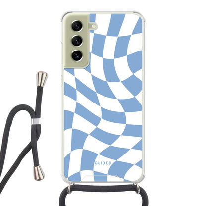 Blue Chess - Samsung Galaxy S21 FE Handyhülle Crossbody case mit Band