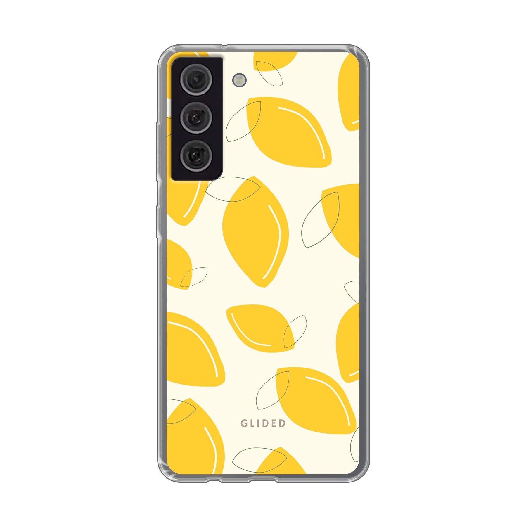 Abstract Lemon - Samsung Galaxy S21 FE - Soft case