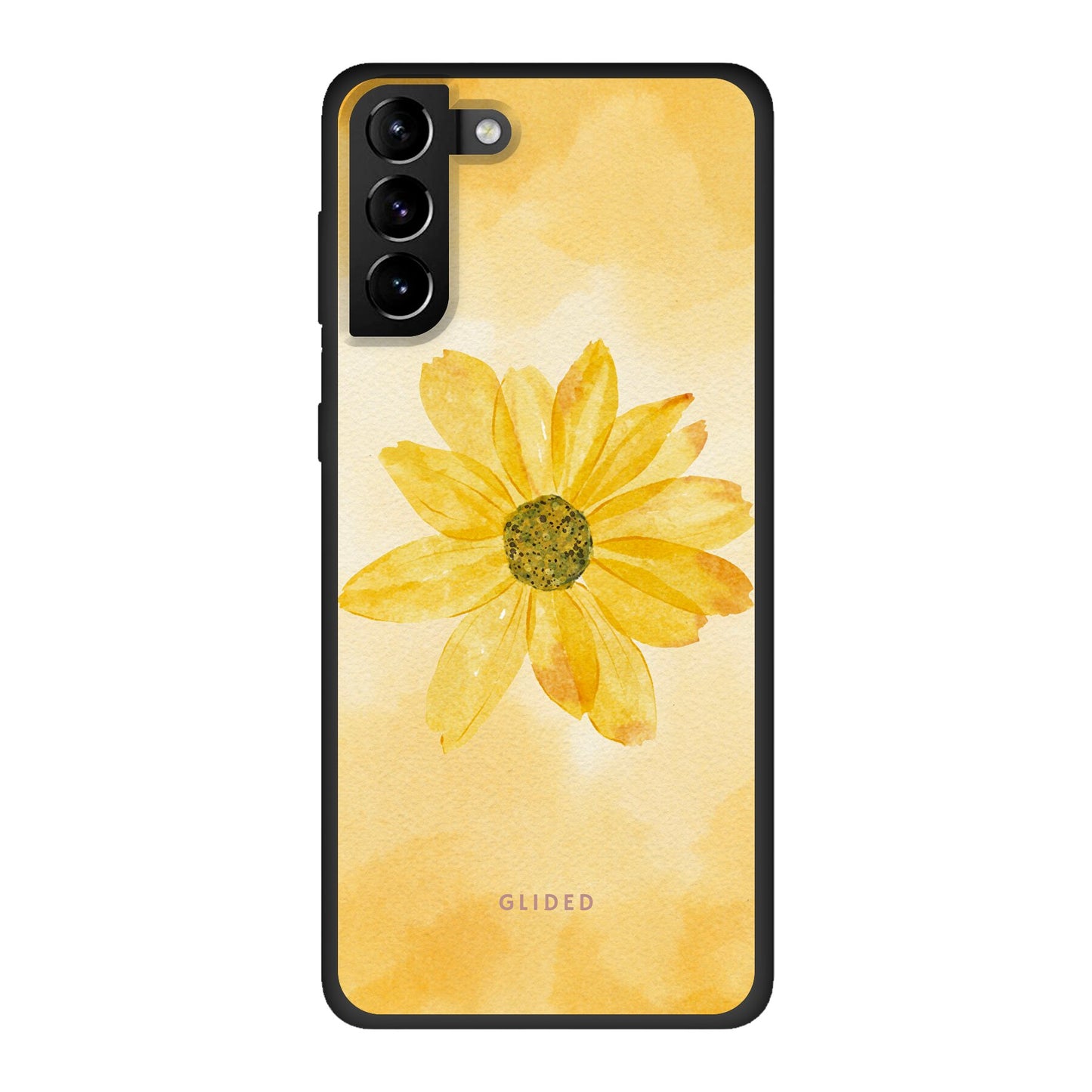 Yellow Flower - Samsung Galaxy S21 Plus 5G Handyhülle Biologisch Abbaubar