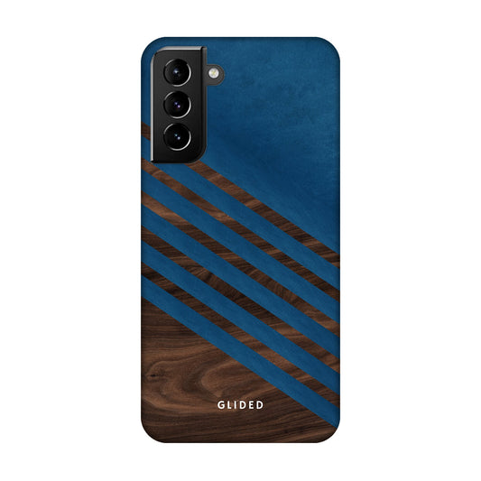 Blue Wood - Samsung Galaxy S21 Plus 5G Handyhülle Tough case