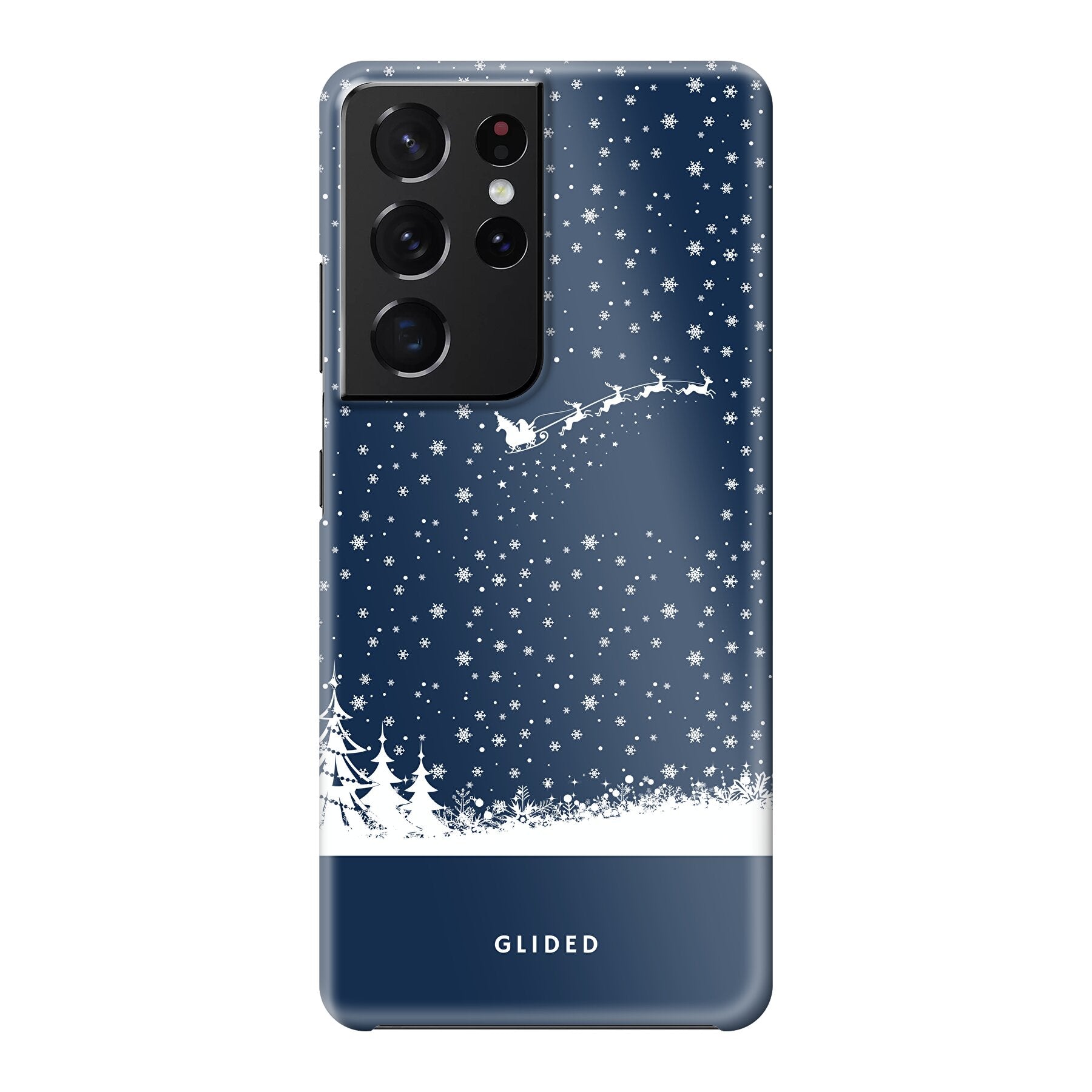Flying Santa - Samsung Galaxy S21 Ultra 5G Handyhülle Hard Case