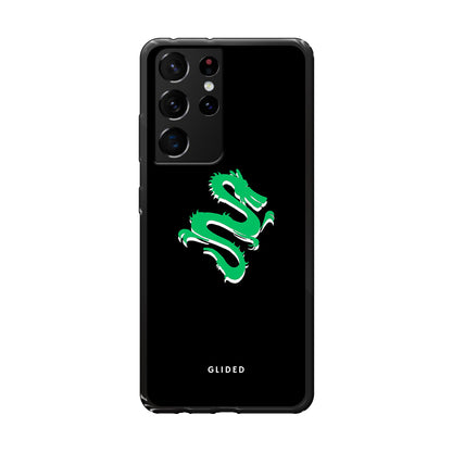 Emerald Dragon - Samsung Galaxy S21 Ultra 5G Handyhülle Soft case