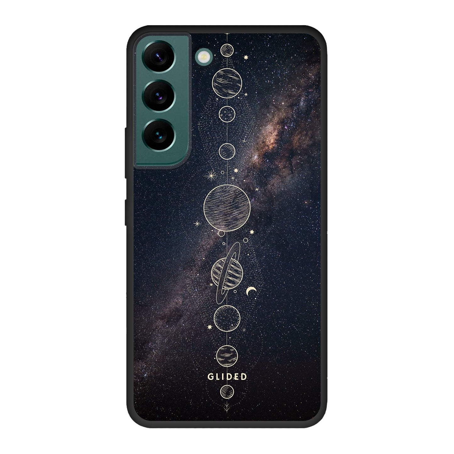 Planets - Samsung Galaxy S22 Handyhülle Biologisch Abbaubar