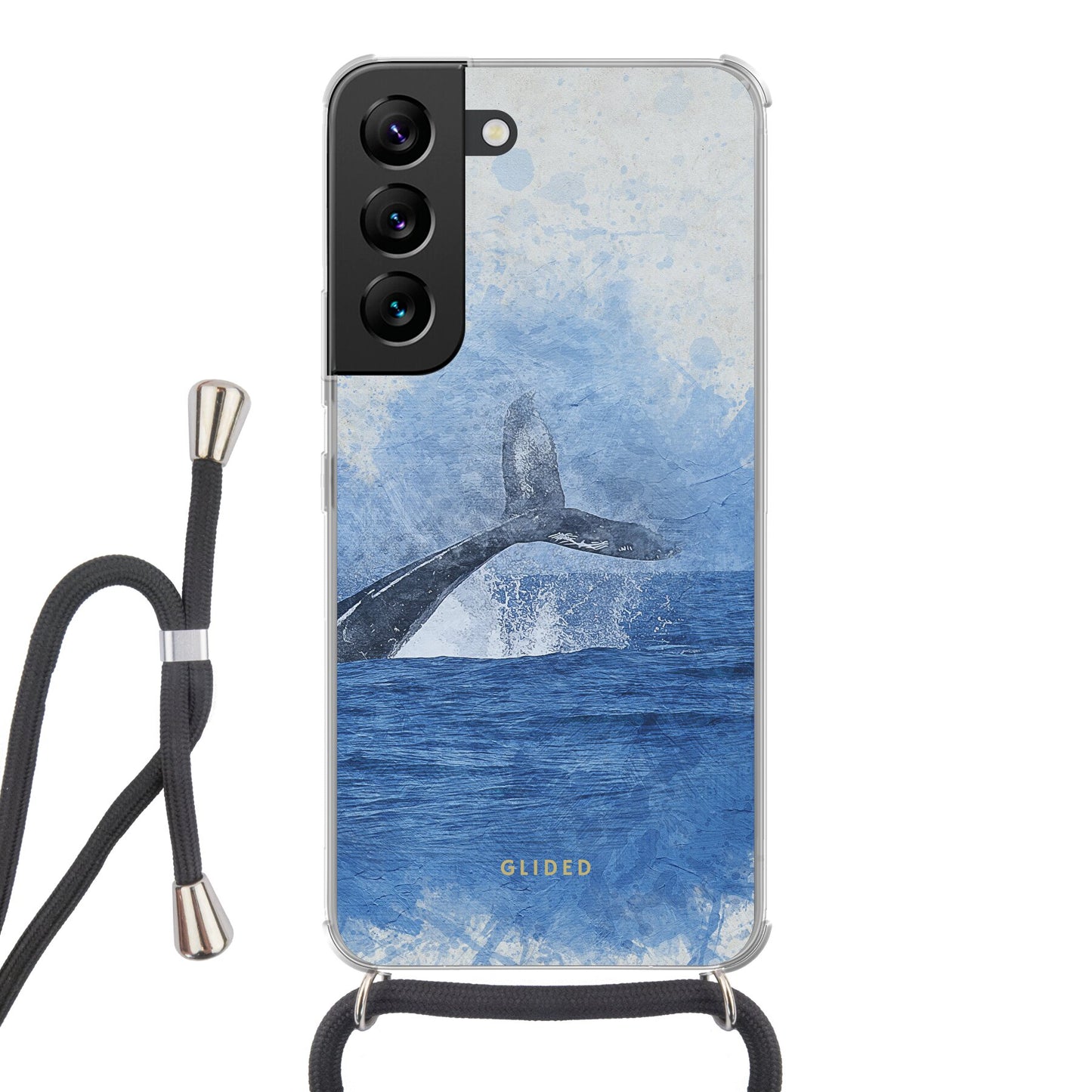 Oceanic - Samsung Galaxy S22 Handyhülle Crossbody case mit Band
