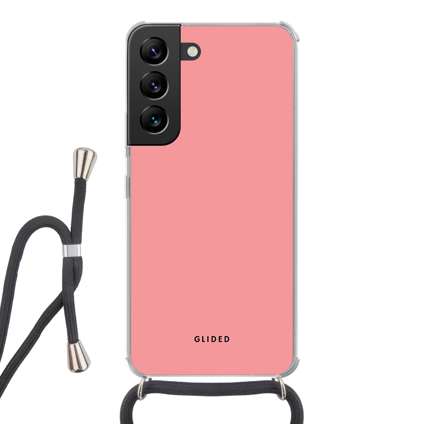 Blush Bloom - Samsung Galaxy S22 Handyhülle Crossbody case mit Band