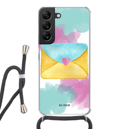 Envelope - Samsung Galaxy S22 - Crossbody case mit Band