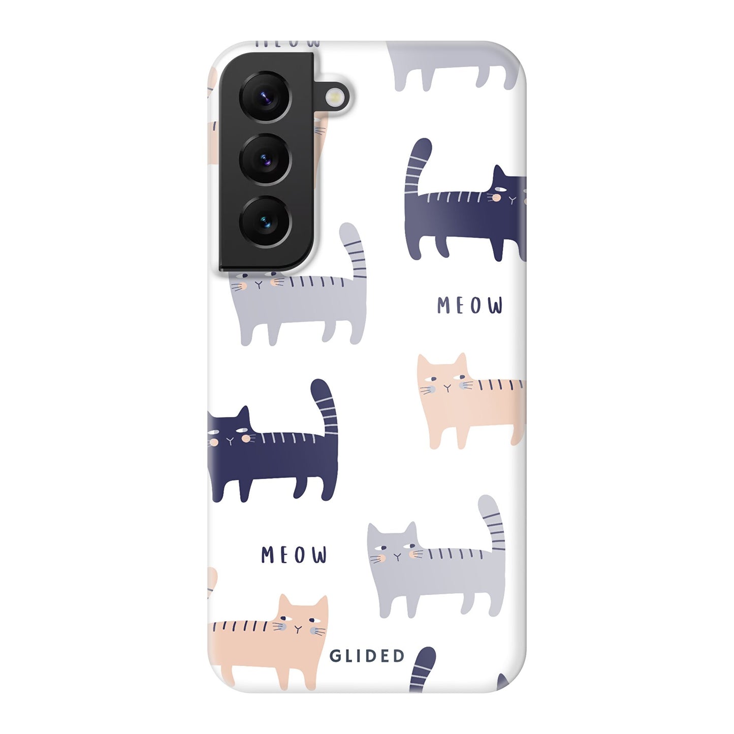 Purrfection - Samsung Galaxy S22 Handyhülle Hard Case