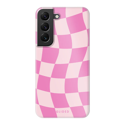 Pink Chess - Samsung Galaxy S22 Handyhülle Hard Case