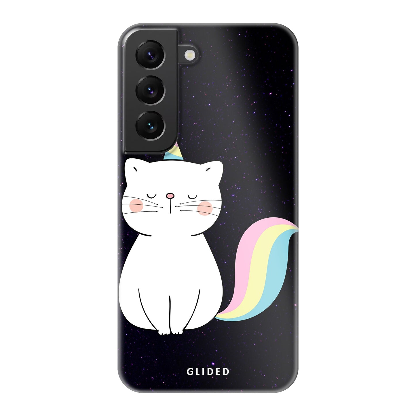 Unicorn Cat - Samsung Galaxy S22 Handyhülle Hard Case