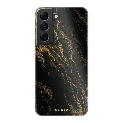 Black Marble - Samsung Galaxy S22 Handyhülle Hard Case