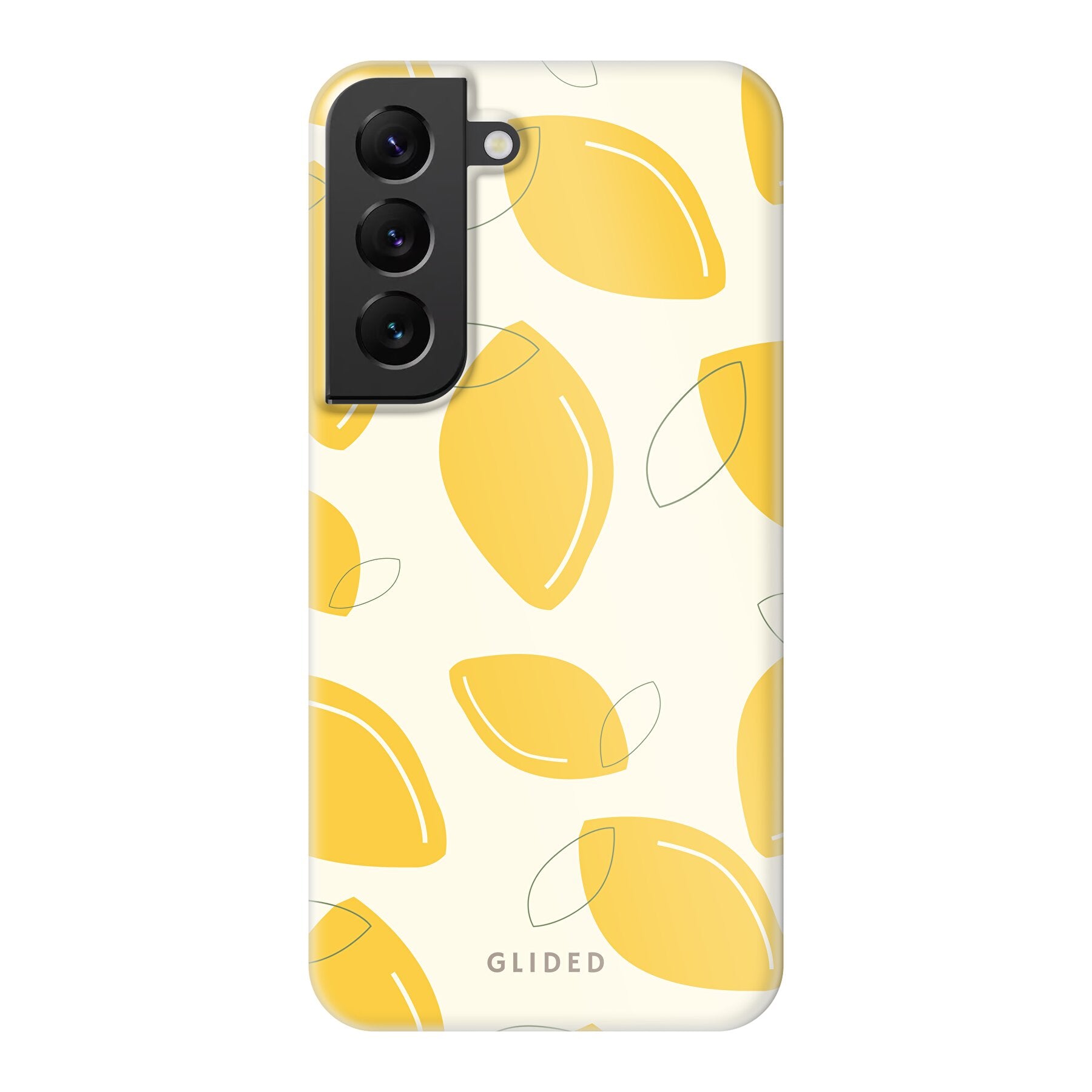 Abstract Lemon - Samsung Galaxy S22 - Hard Case