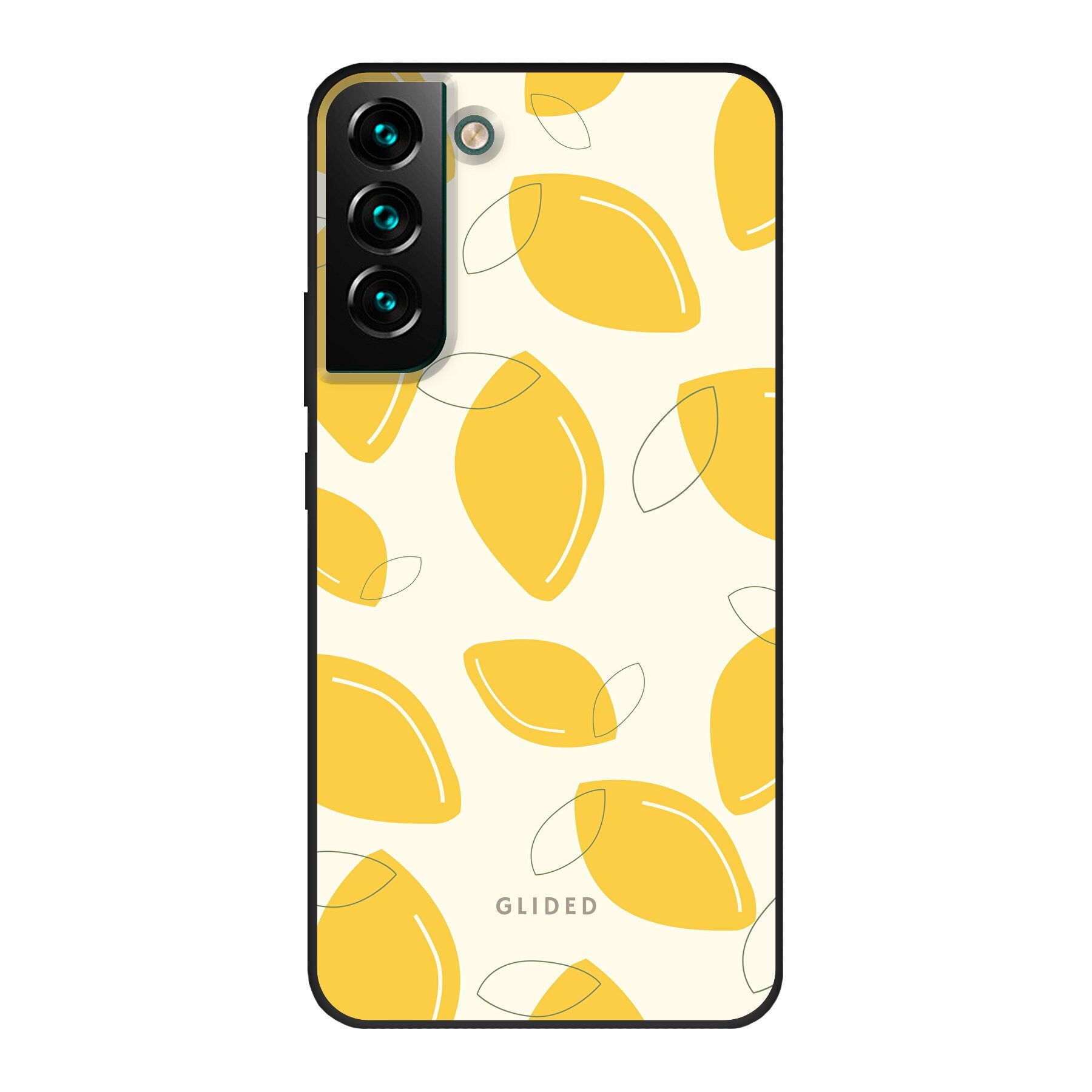 Abstract Lemon - Samsung Galaxy S22 Plus - Biologisch Abbaubar