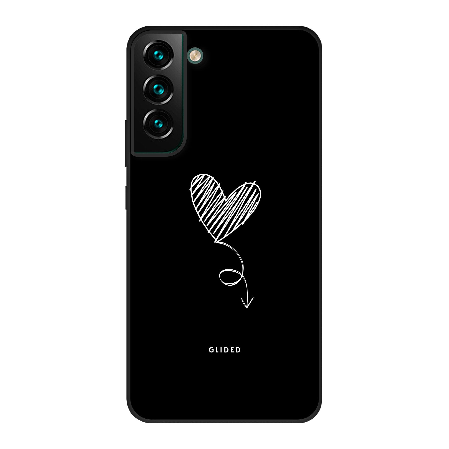 Dark Heart - Samsung Galaxy S22 Plus Handyhülle Biologisch Abbaubar