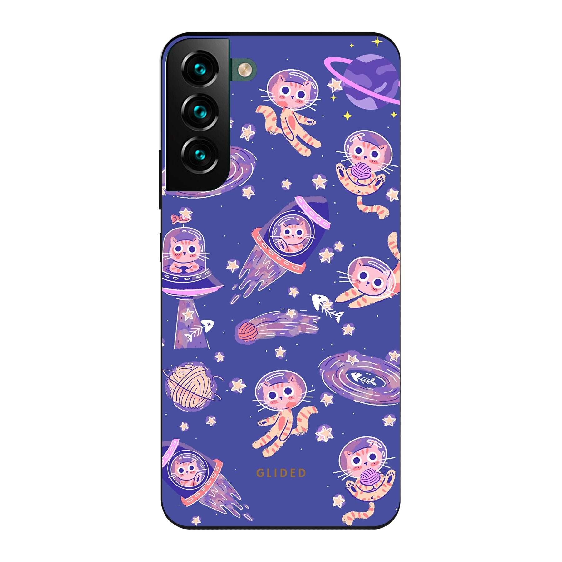 Space Cat - Samsung Galaxy S22 Plus Handyhülle Soft case