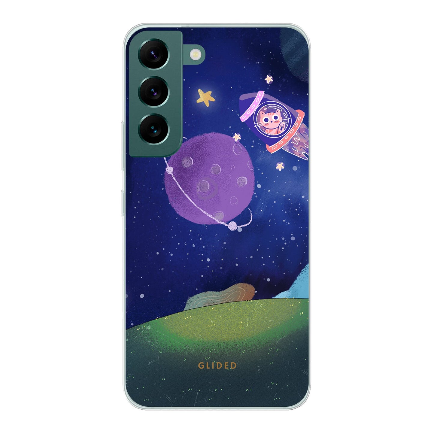 Galaxy Cat - Samsung Galaxy S22 Handyhülle Soft case