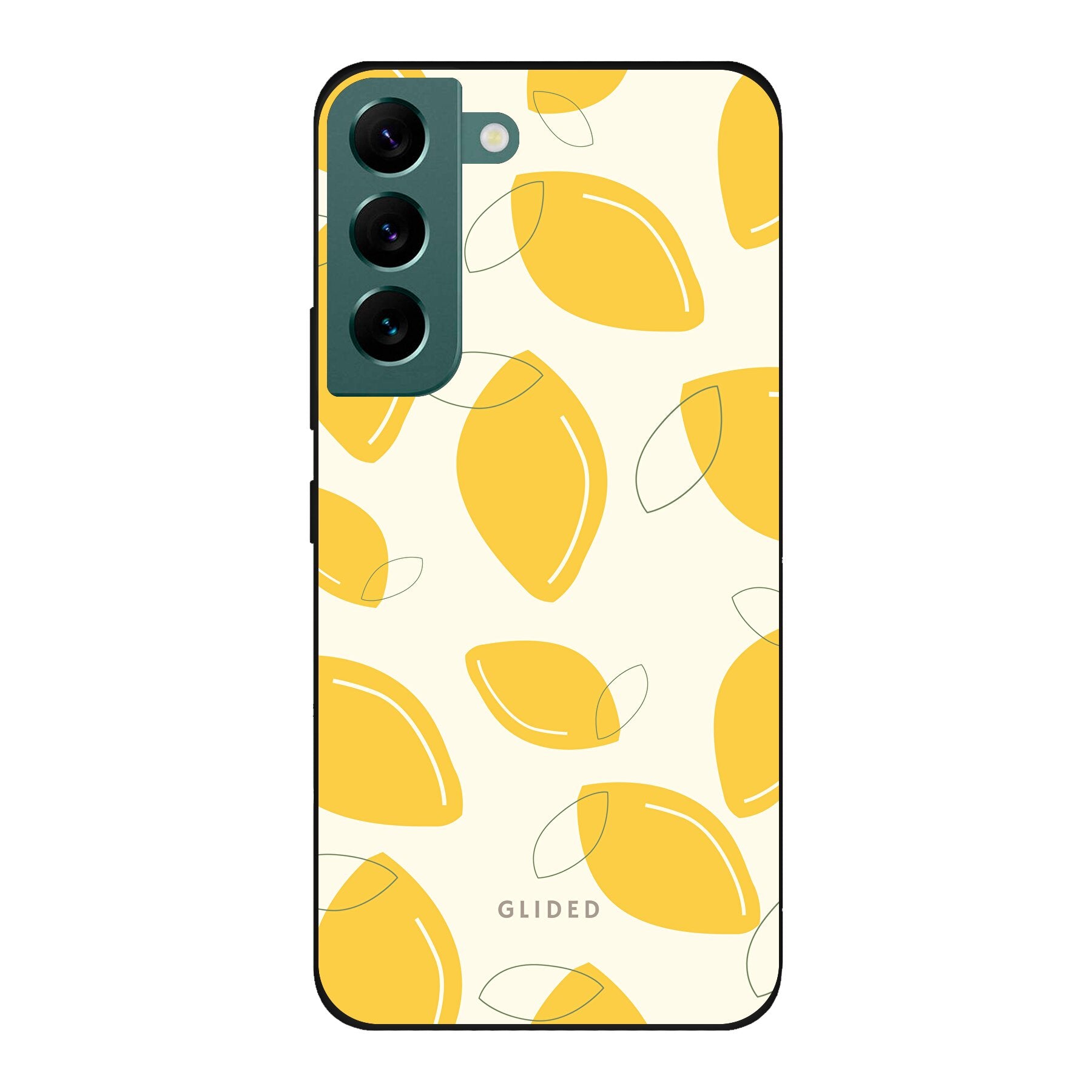 Abstract Lemon - Samsung Galaxy S22 - Soft case