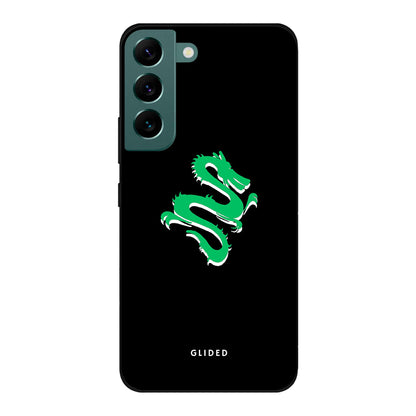 Emerald Dragon - Samsung Galaxy S22 Handyhülle Soft case