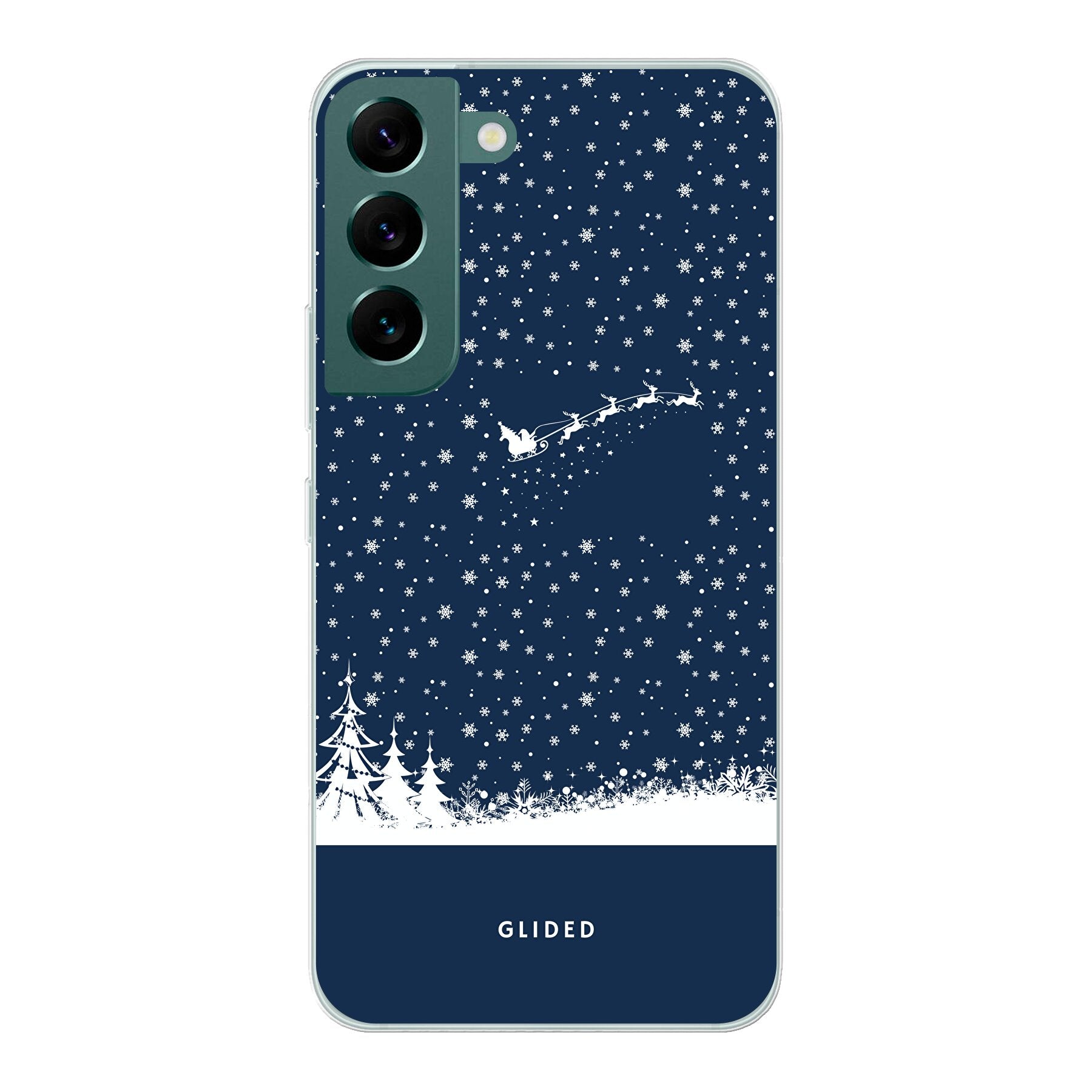 Flying Santa - Samsung Galaxy S22 Handyhülle Soft case