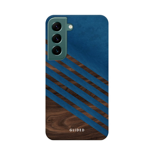 Blue Wood - Samsung Galaxy S22 Handyhülle Tough case