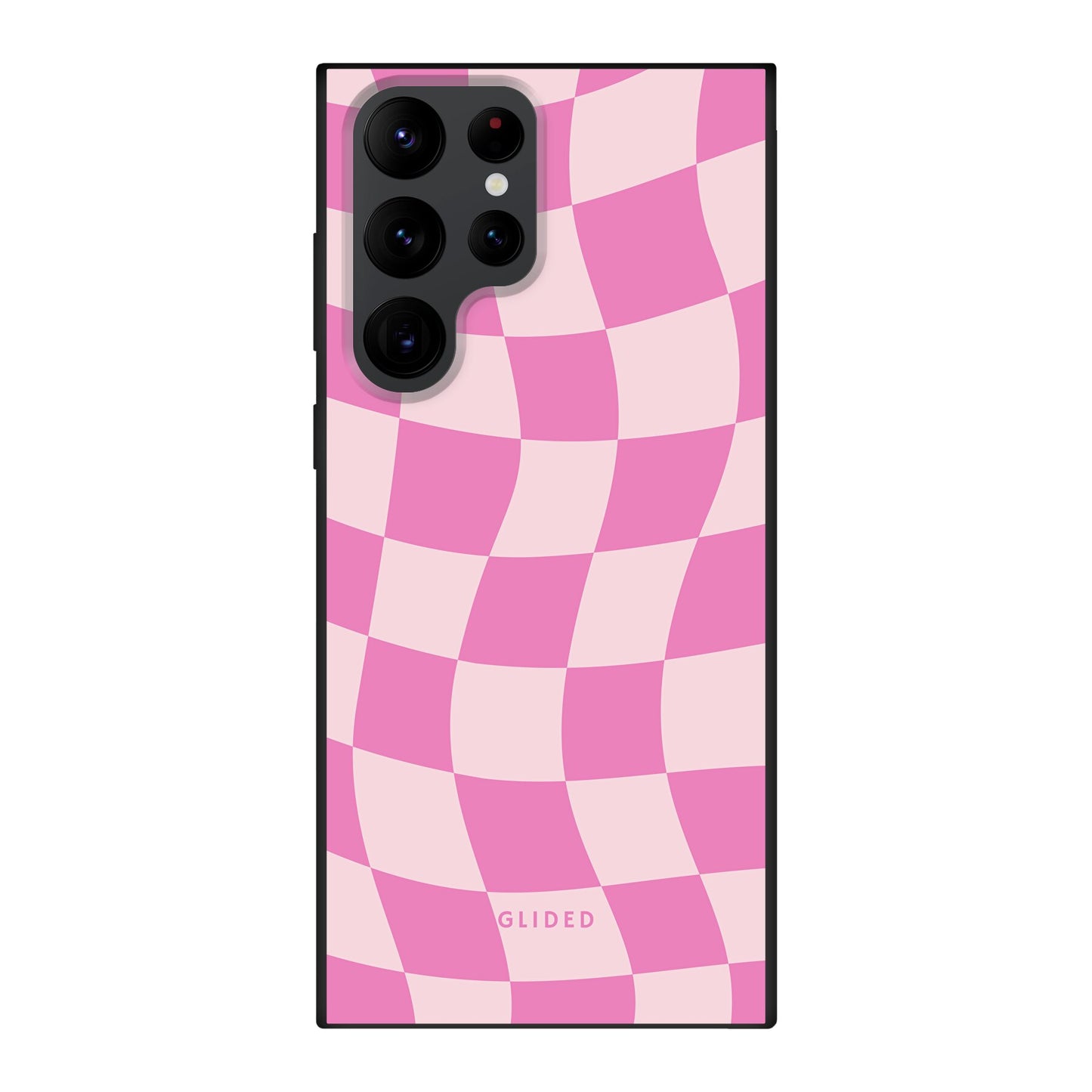 Pink Chess - Samsung Galaxy S22 Ultra Handyhülle Biologisch Abbaubar