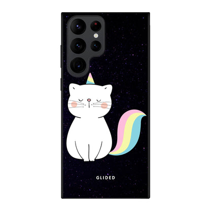 Unicorn Cat - Samsung Galaxy S22 Ultra Handyhülle Biologisch Abbaubar