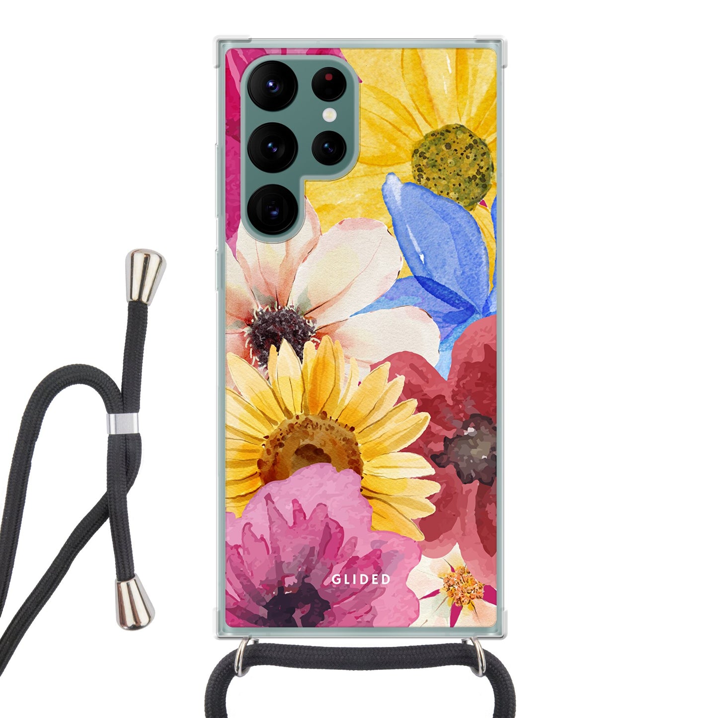 Bouquet - Samsung Galaxy S22 Ultra - Crossbody case mit Band