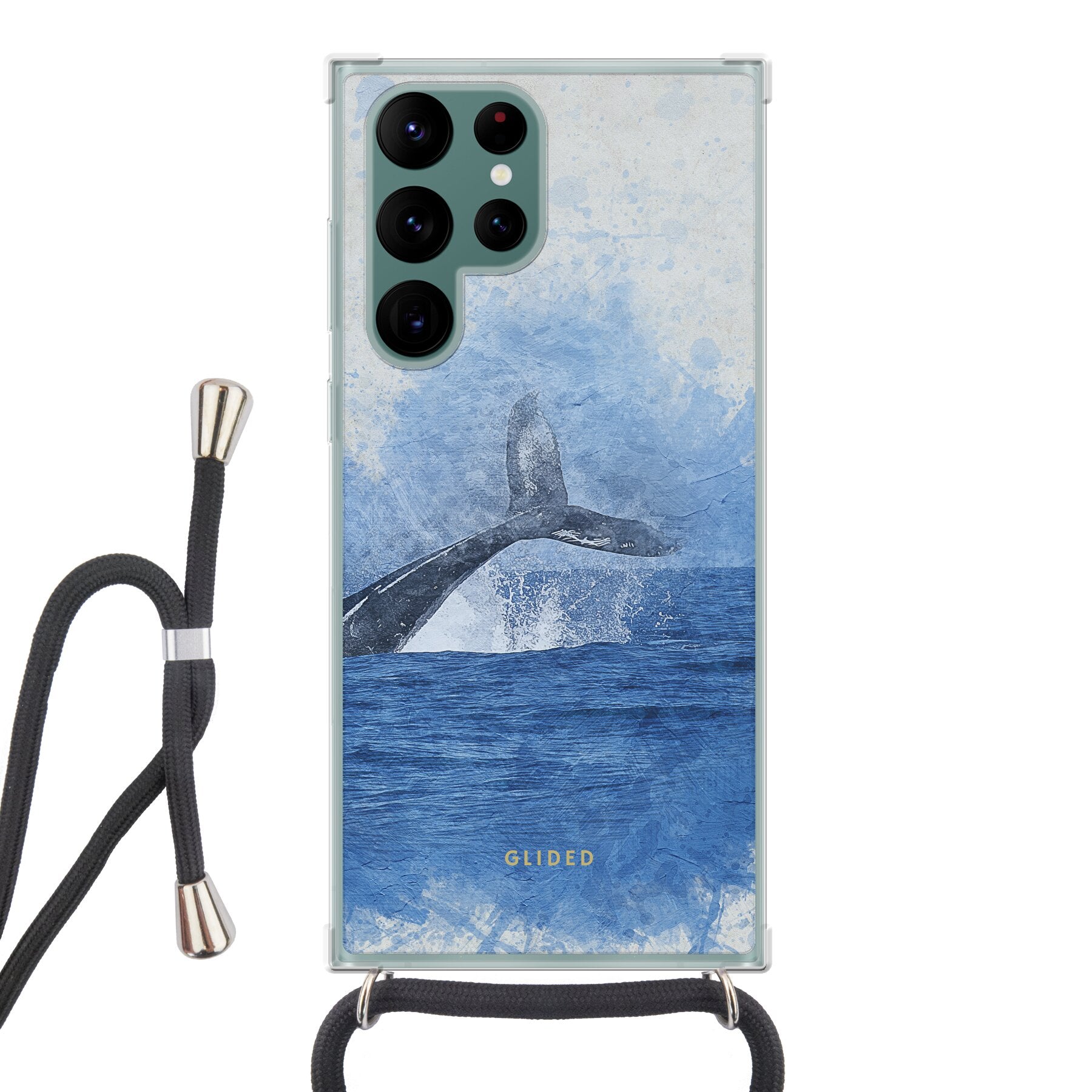 Oceanic - Samsung Galaxy S22 Ultra Handyhülle Crossbody case mit Band