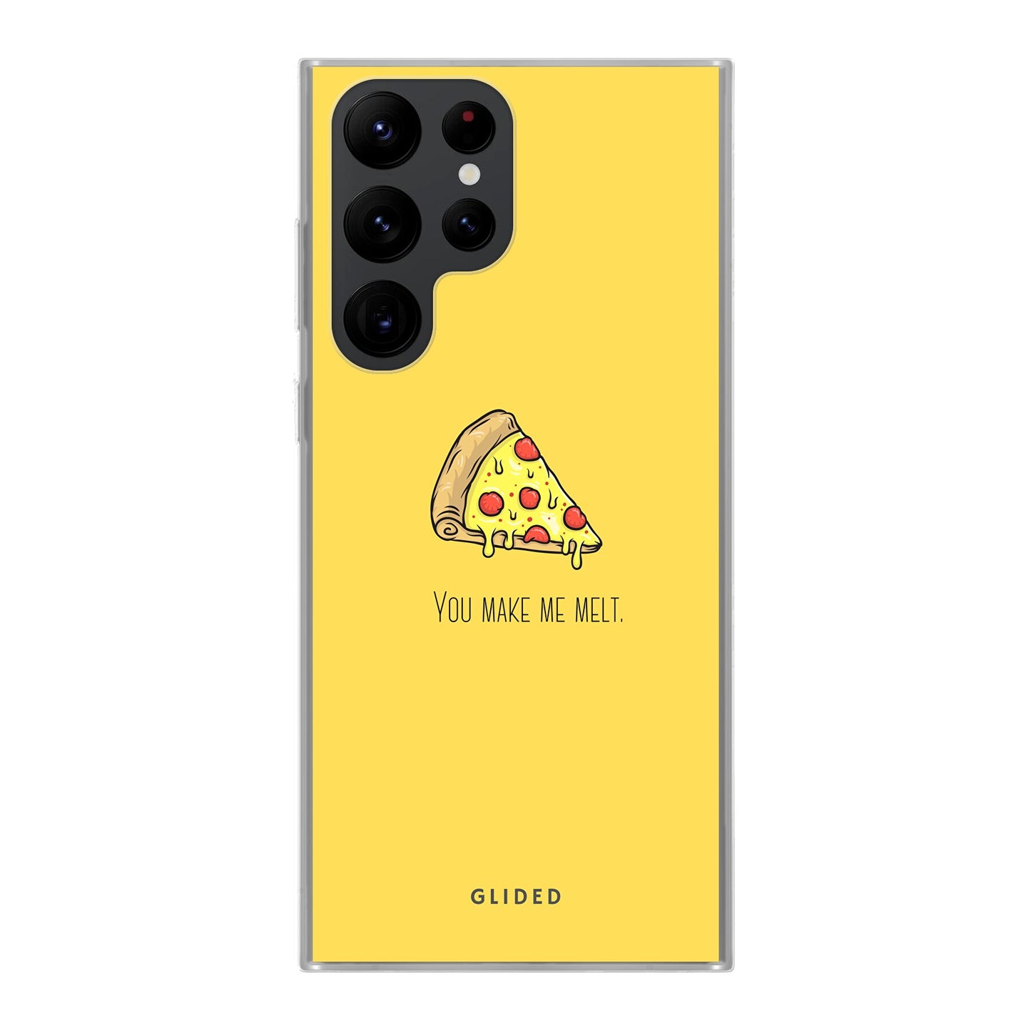 Flirty Pizza - Samsung Galaxy S22 Ultra - Hard Case