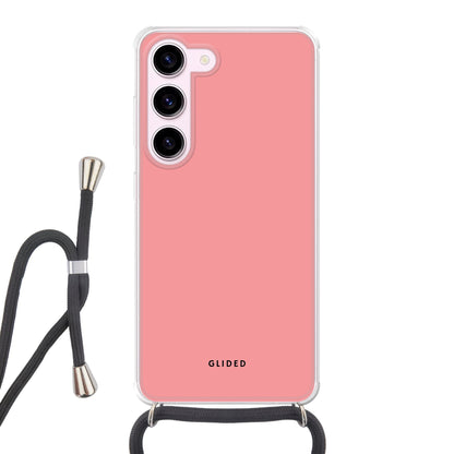 Blush Bloom - Samsung Galaxy S23 Handyhülle Crossbody case mit Band