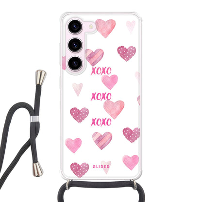 Xoxo - Samsung Galaxy S23 - Crossbody case mit Band