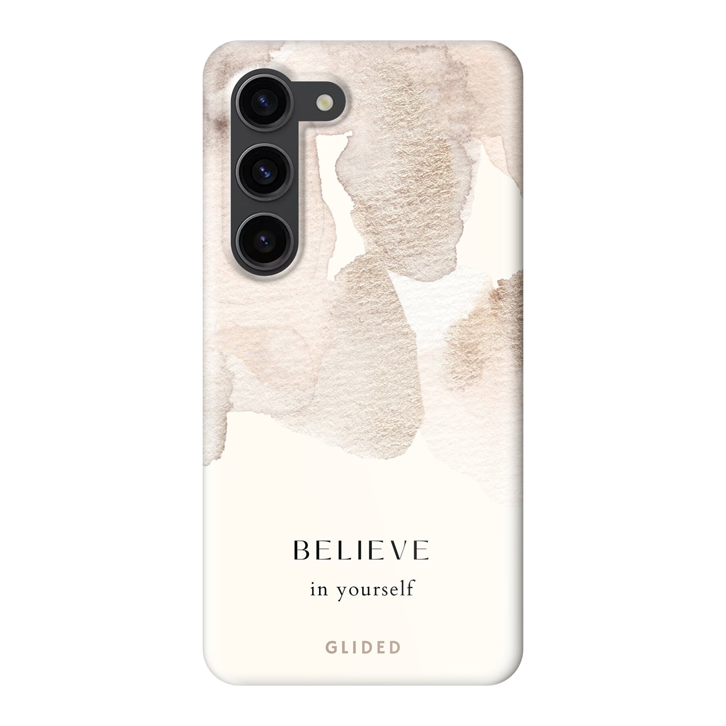 Believe in yourself - Samsung Galaxy S23 Handyhülle Hard Case