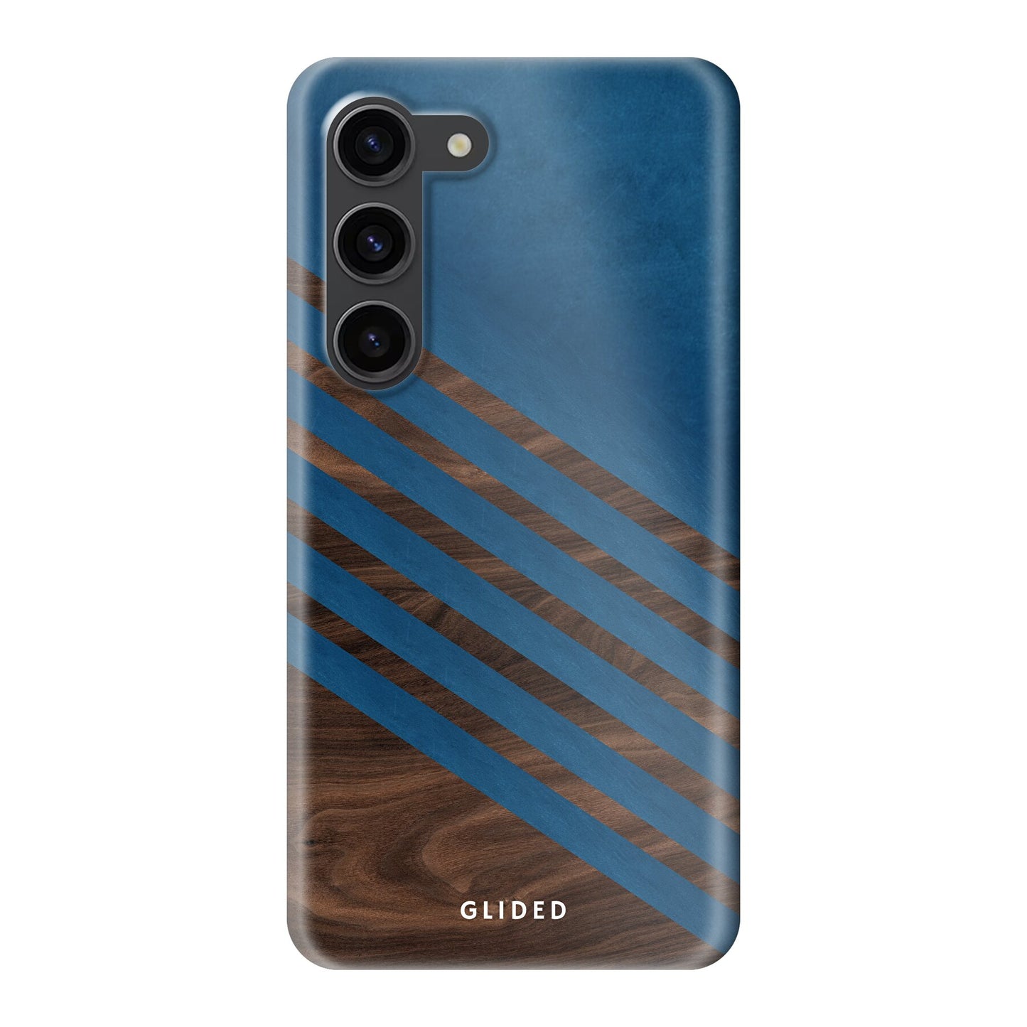 Blue Wood - Samsung Galaxy S23 Handyhülle Hard Case