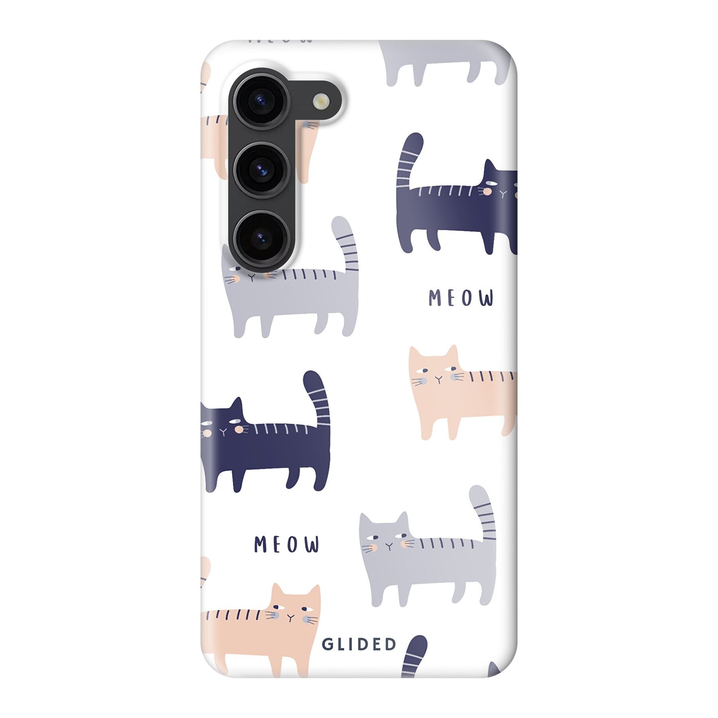 Purrfection - Samsung Galaxy S23 Handyhülle Hard Case