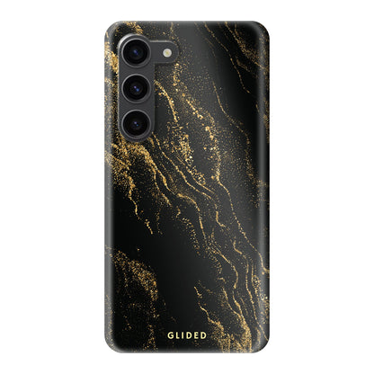 Black Marble - Samsung Galaxy S23 Handyhülle Hard Case