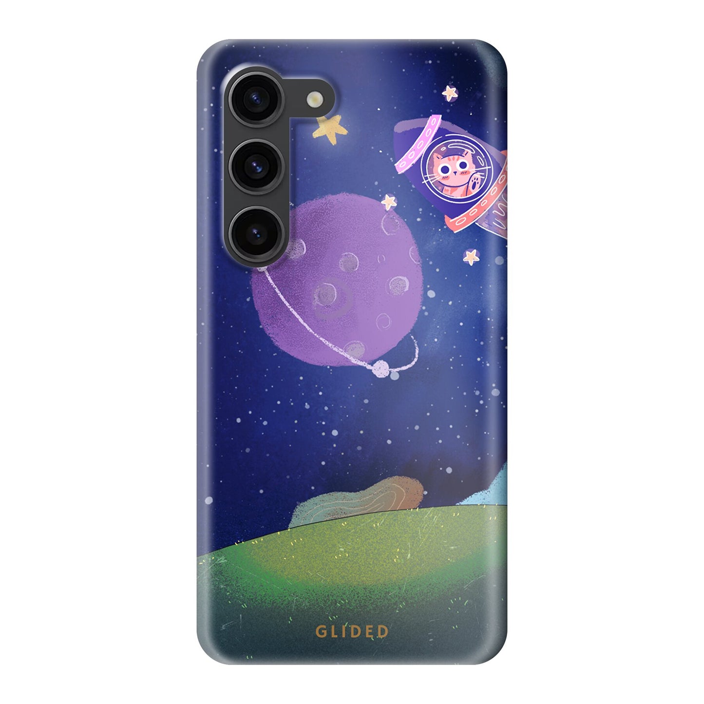 Galaxy Cat - Samsung Galaxy S23 Handyhülle Hard Case