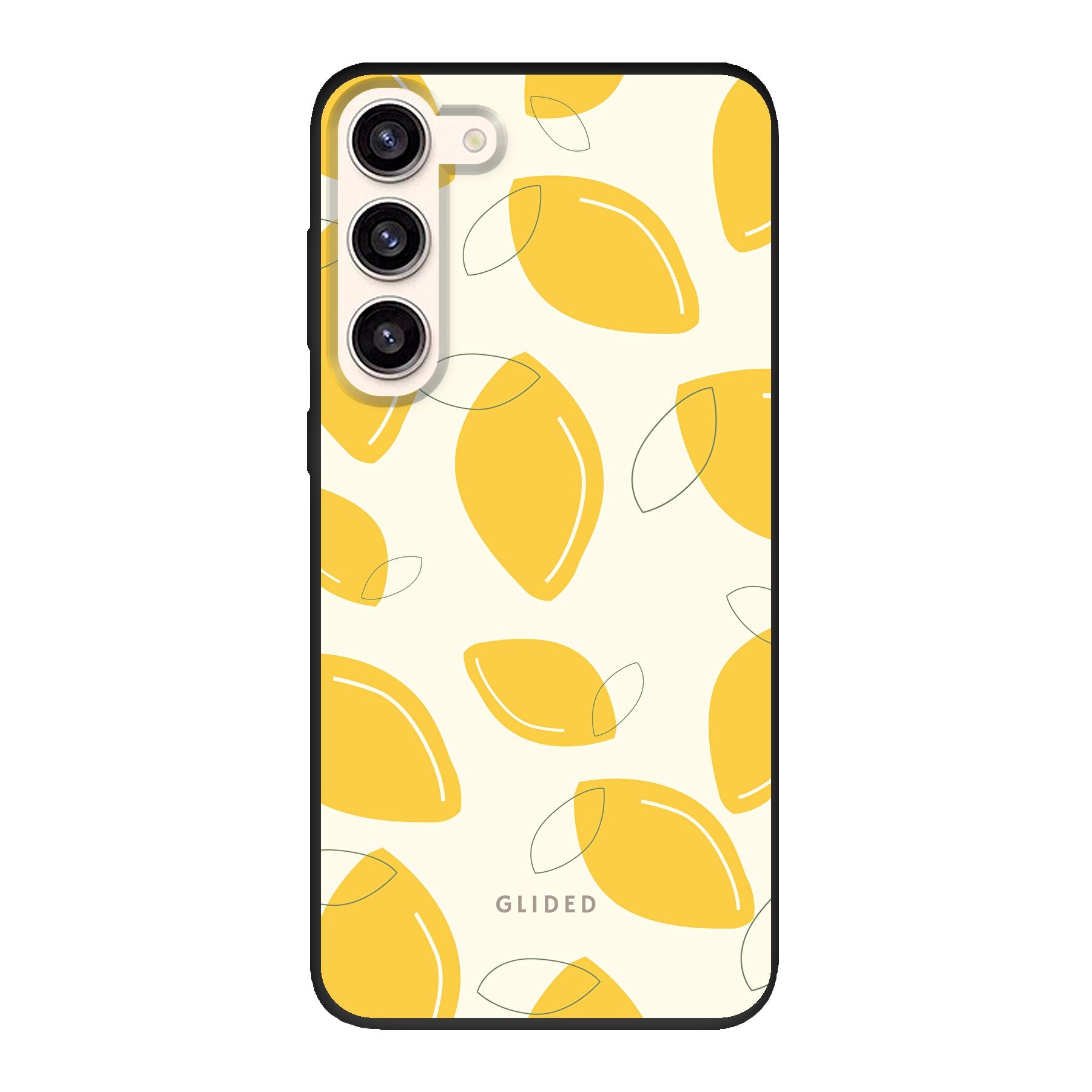 Abstract Lemon - Samsung Galaxy S23 Plus - Biologisch Abbaubar