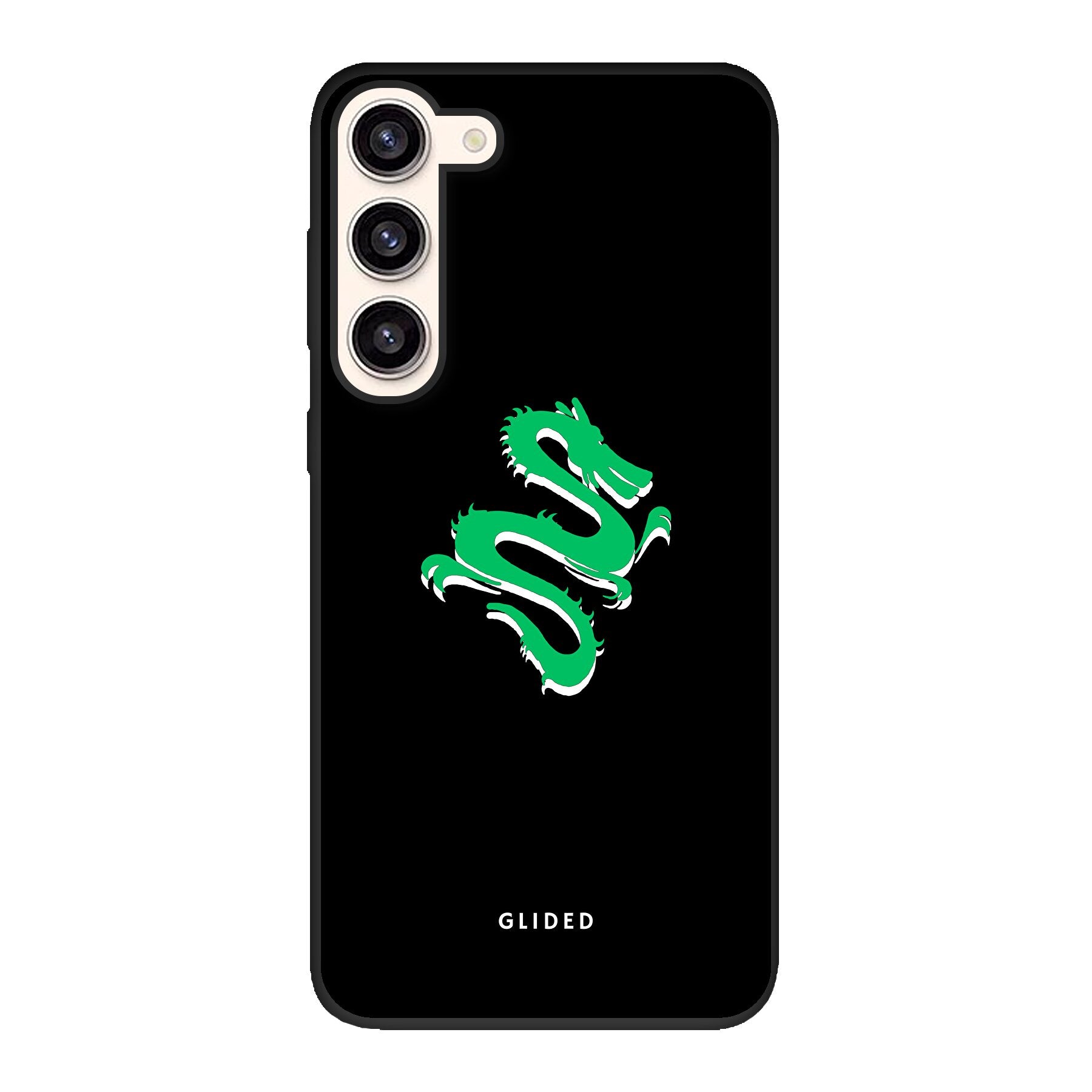 Emerald Dragon - Samsung Galaxy S23 Plus Handyhülle Biologisch Abbaubar